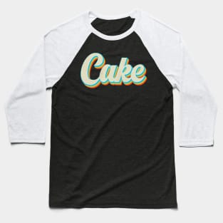 vintage color cake Baseball T-Shirt